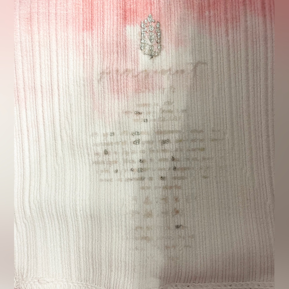Free People Movement Good Karma Tie-Dye Leggings Light Pink Womens S/M - Picture 8 of 9